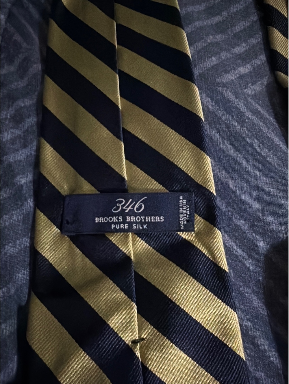 Brooks Brothers 346 Pure Silk Striped Tie